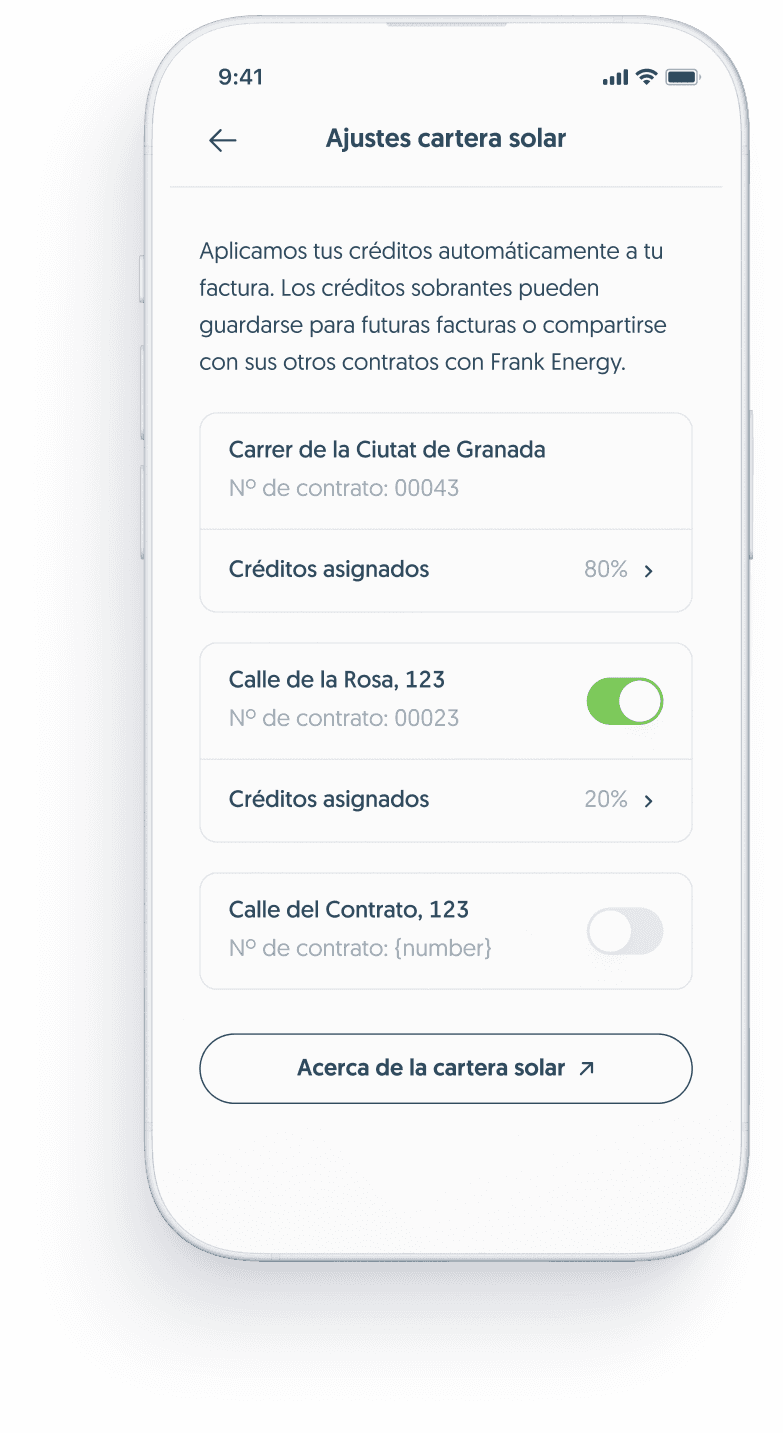 Cartera solar mockup